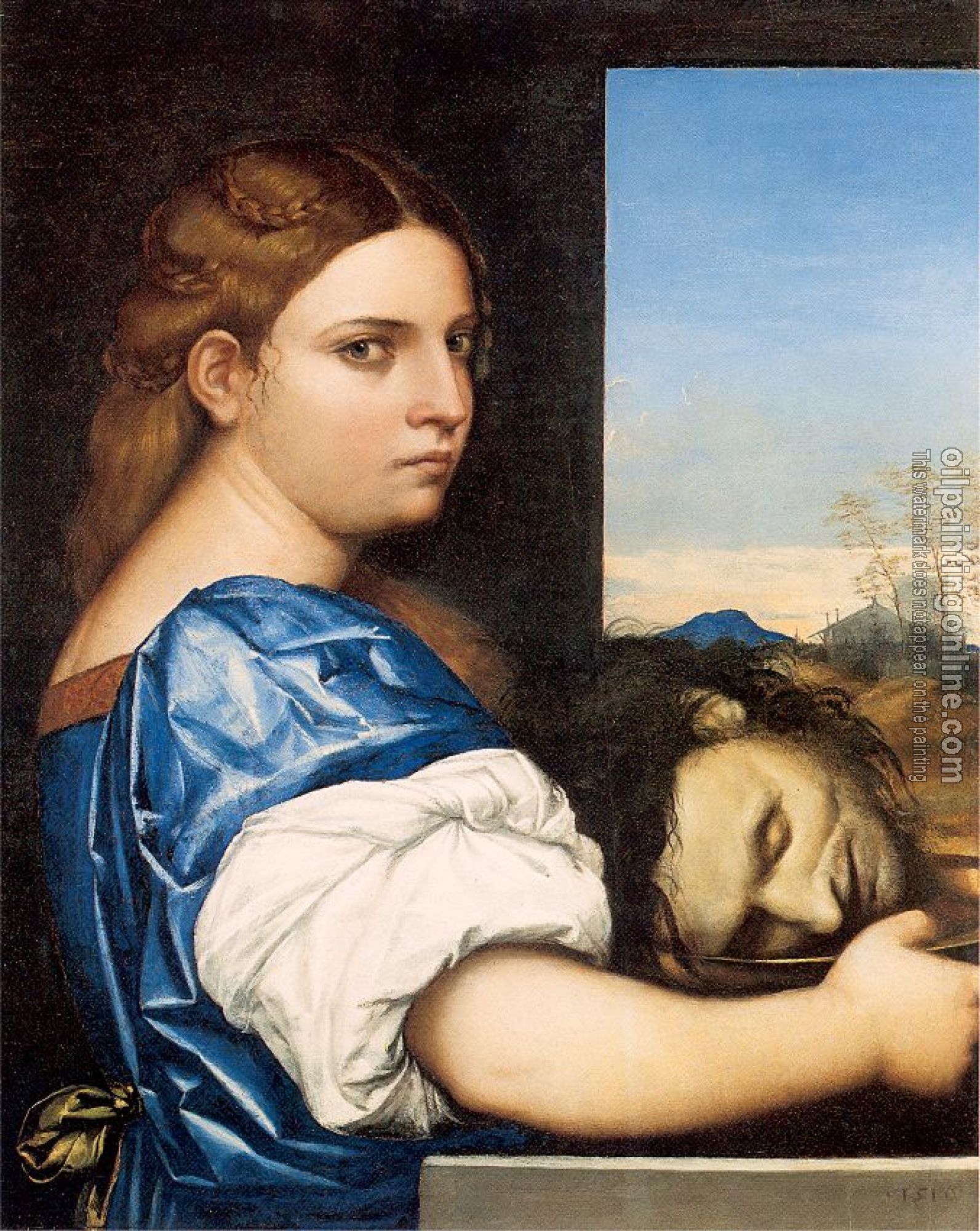 Piombo, Sebastiano del - Salome with the Head of John the Baptist